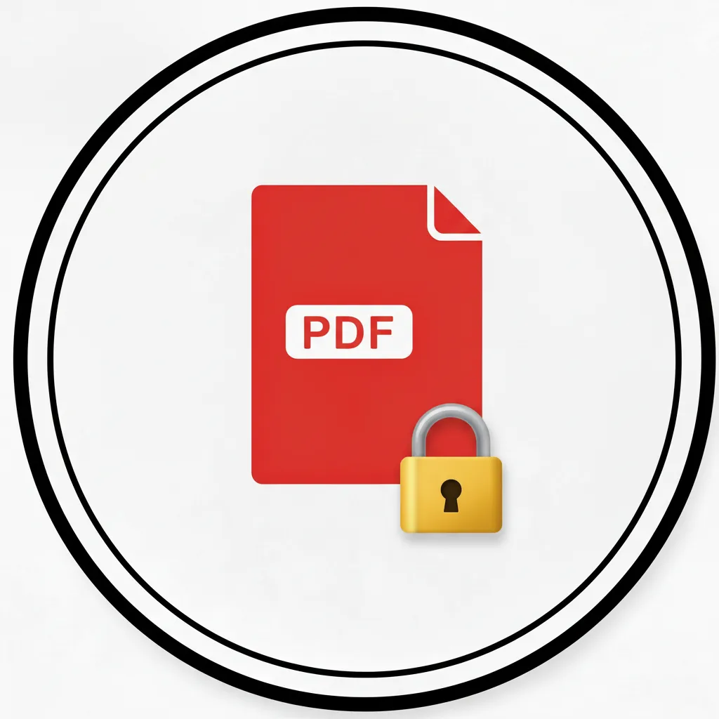 Red Lock Pdf Lock PDF Files - Free Online PDF Password Protection Tool